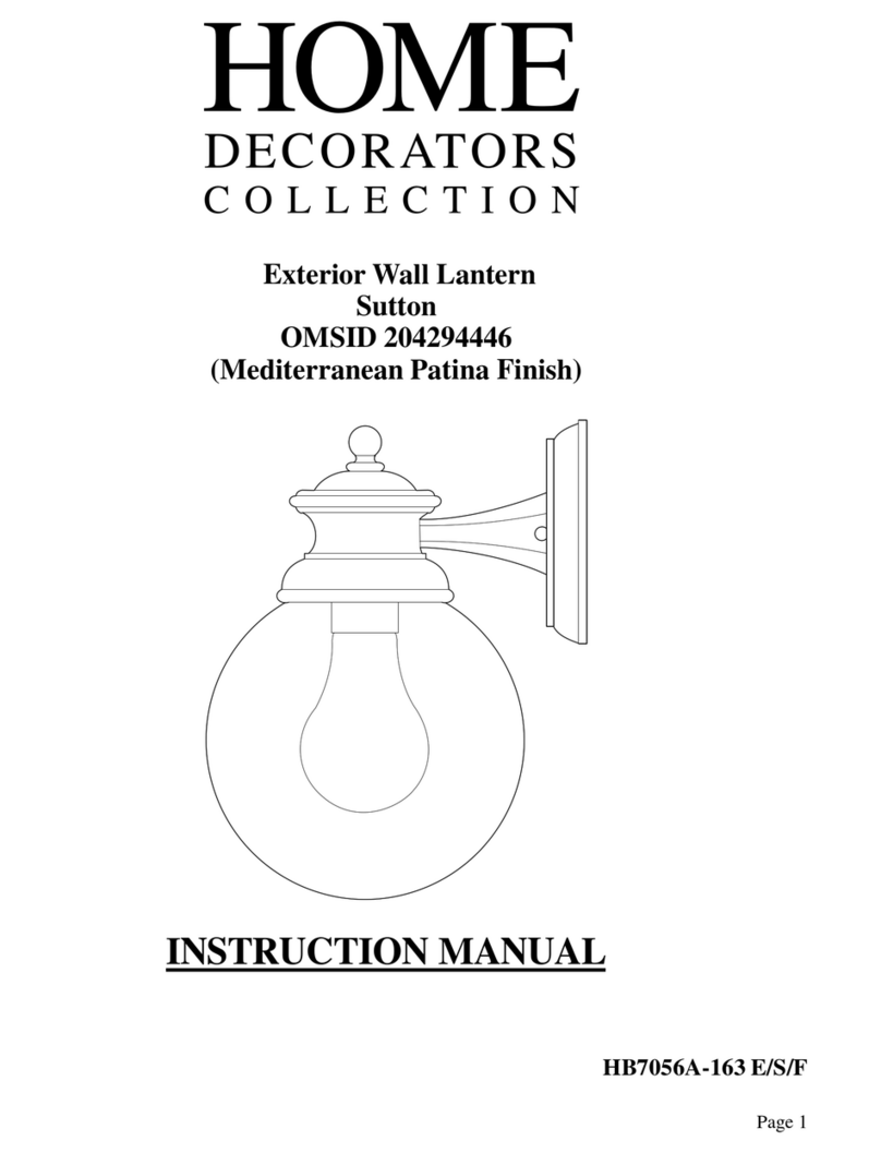 Home Decorators Collection HB7056A-163 E instruction manual Home Decorators Collection HB7056A-163 E instruction manual