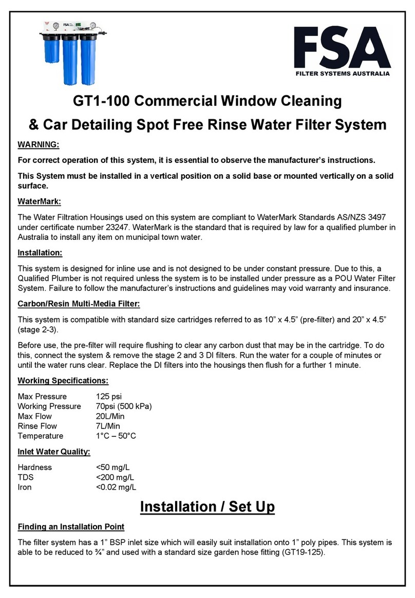FSA GT1-100 Installation