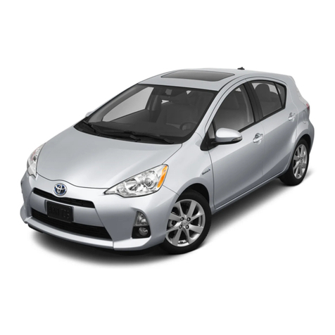 Toyota Prius c 2012 Quick reference guide