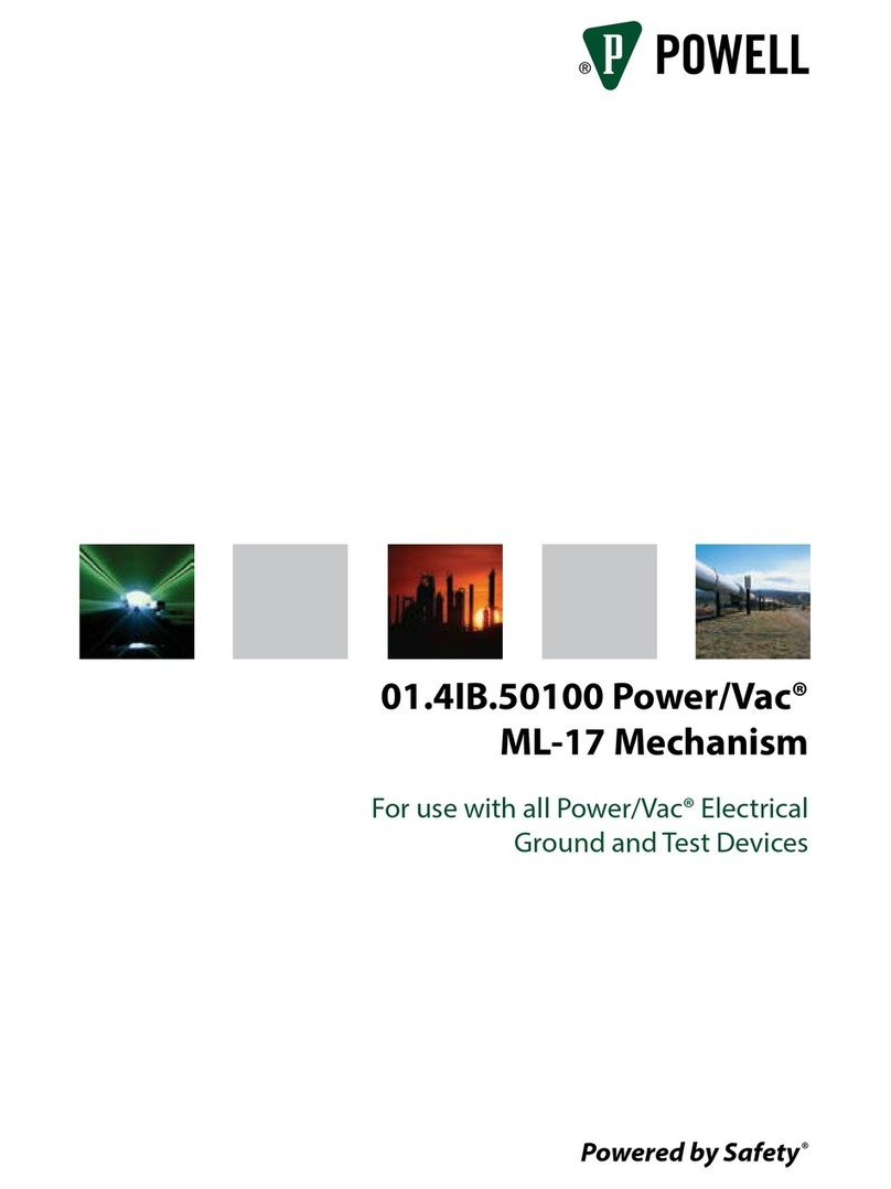 Powell Power/Vac ML-17 Operator's manual