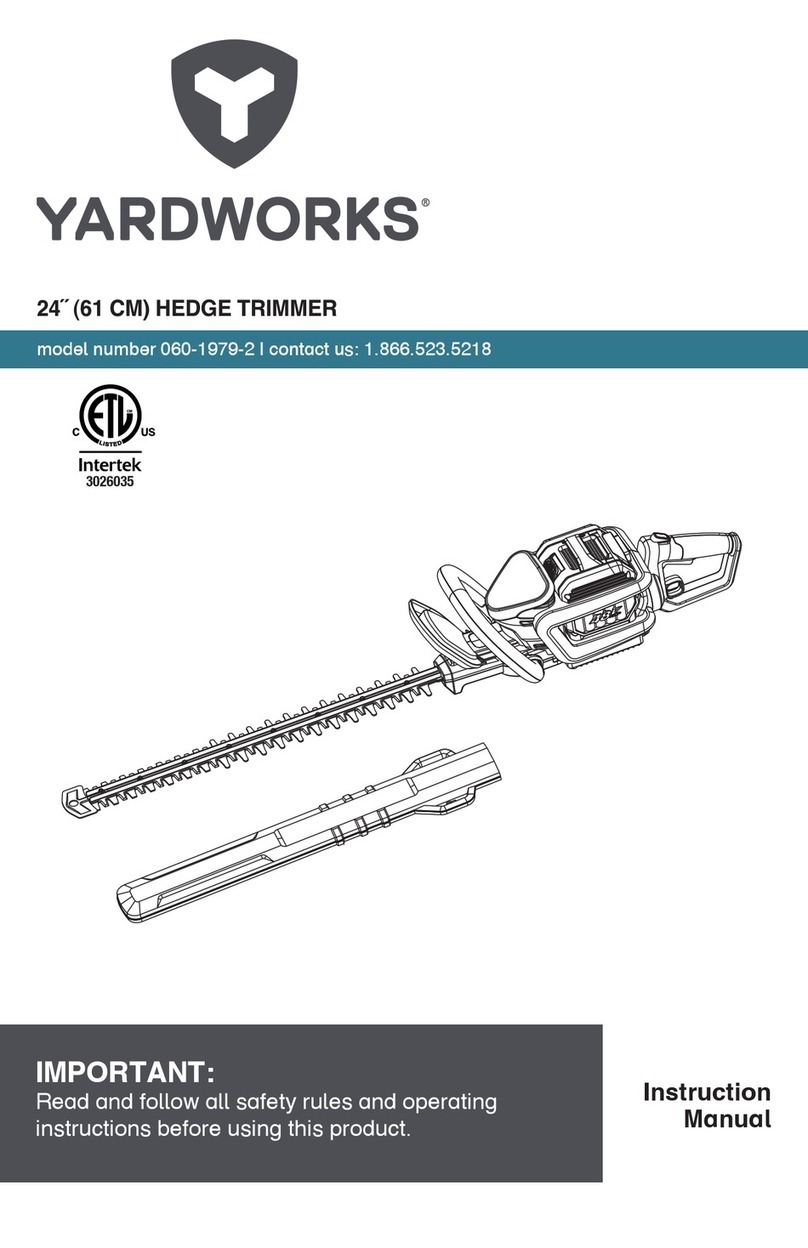 Yard Works 060-1979-2 instruction manual