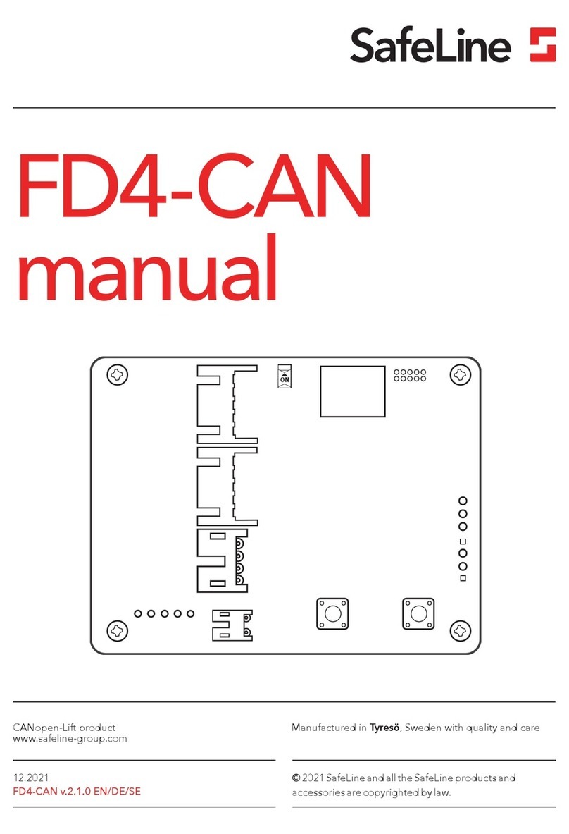 Safeline FD4-CAN User manual