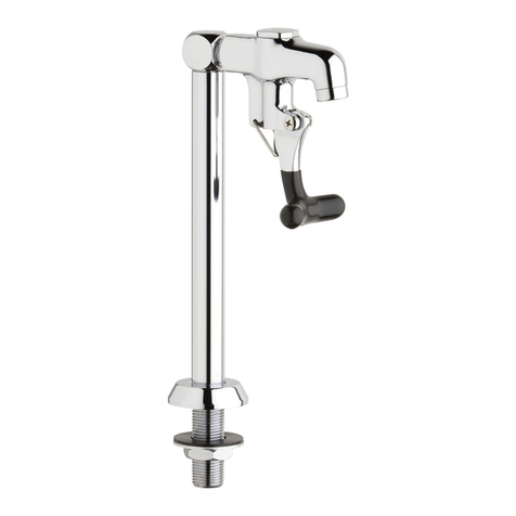 Geberit Chicago Faucets 312-ABCP quick start guide
