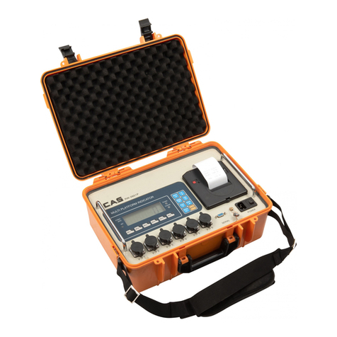 CAS Road Weigher RW-2601P User manual