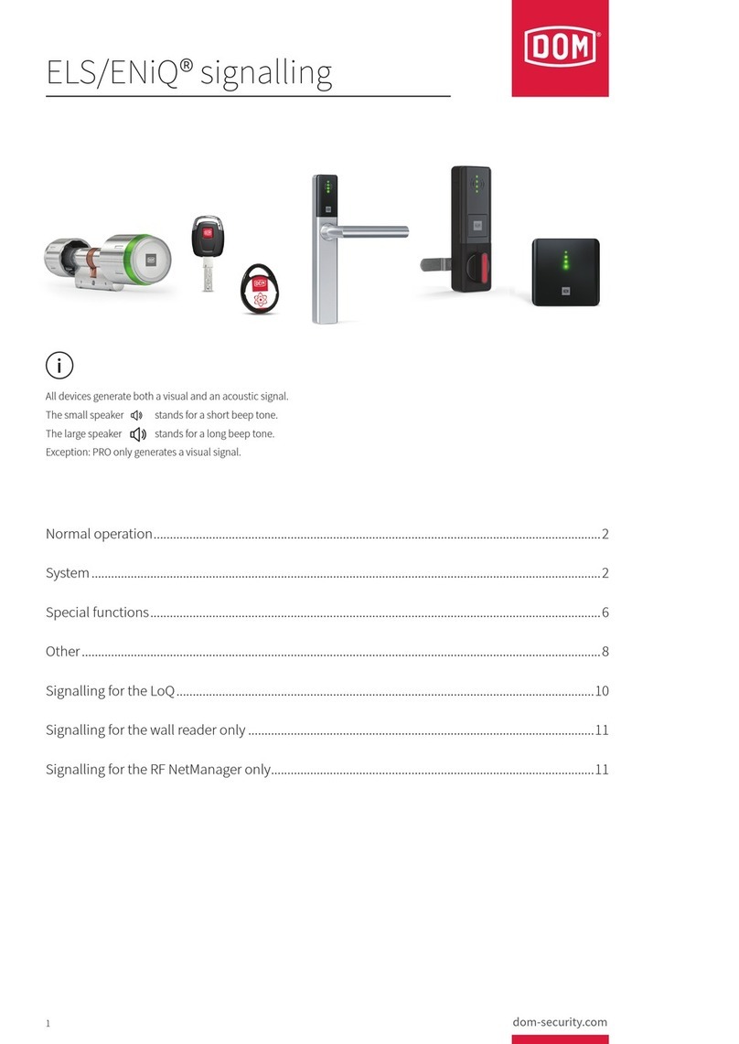 DOM ELS signalling User manual