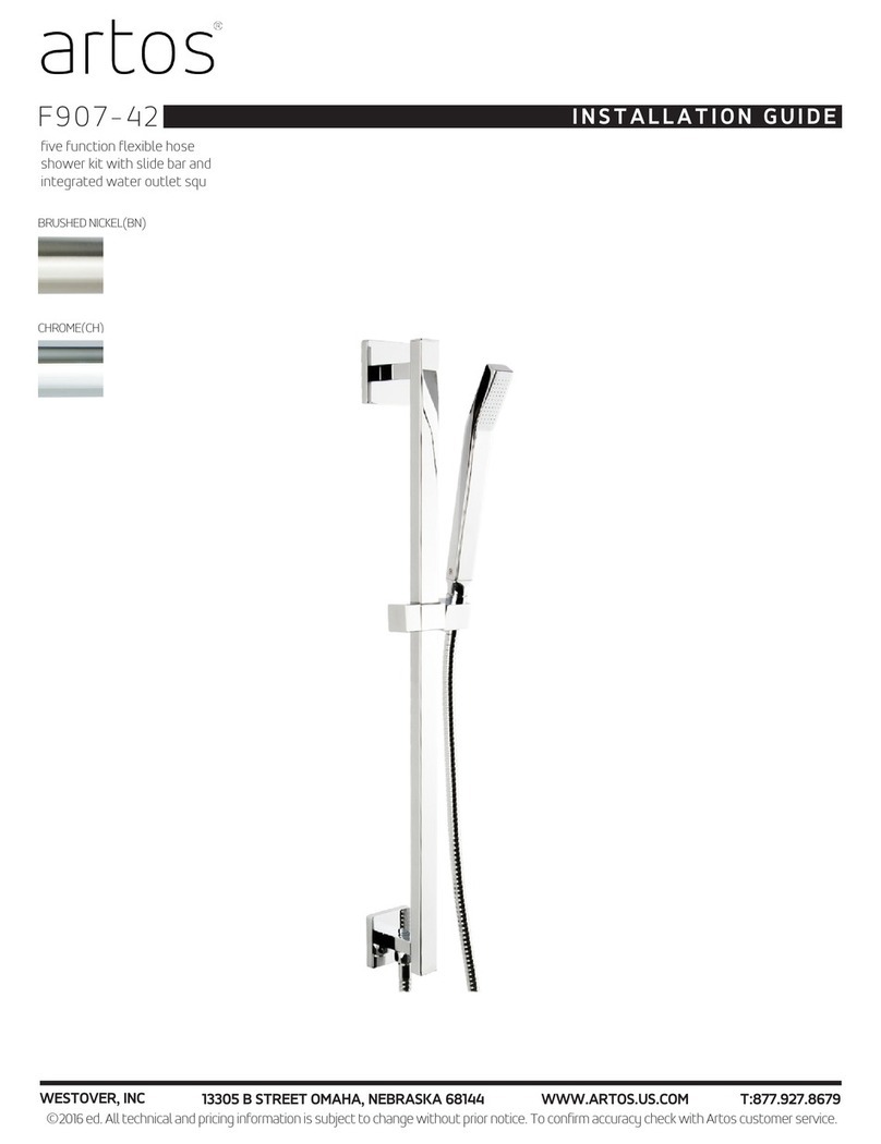 Artos F907-42 installation guide