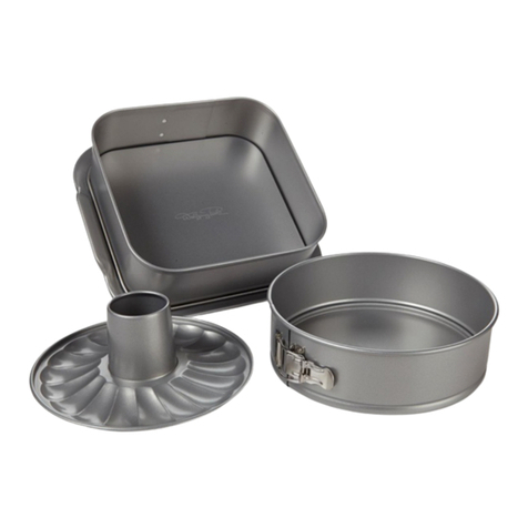Wolfgang Puck Springform Bakeware Installation instructions