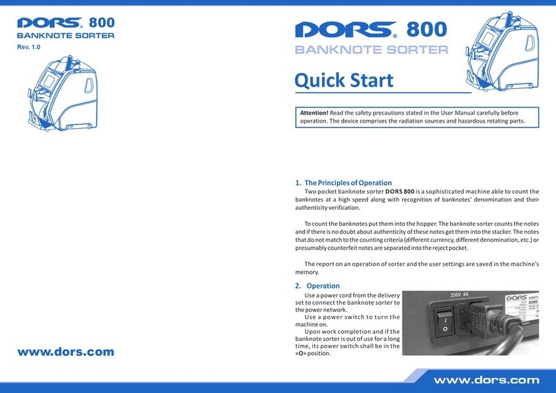 Dors 800 quick start