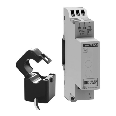 DELTA DORE Tywatt 5450 manual