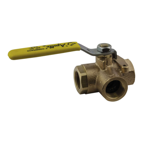 Conbraco Industries Apollo 70-600 Series Installation, operation and maintenance guide
