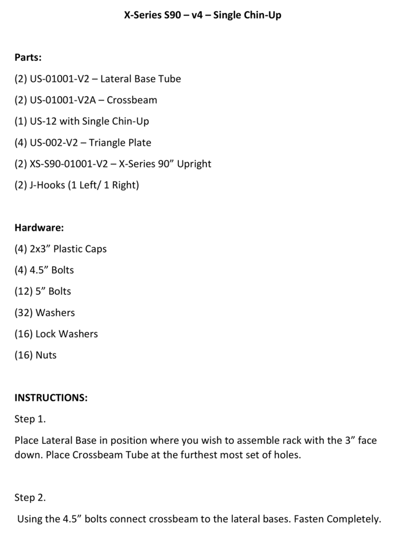XTC X Series User manual