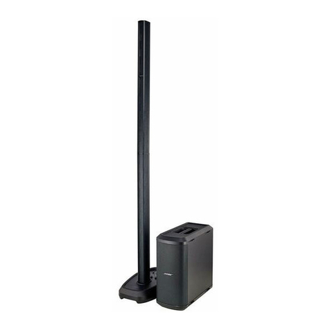 Bose Professional L1 PRO32 + SUB1 Preliminary Technical Data