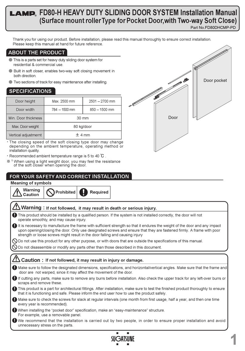 SUGATSUNE LAMP FD80-H User manual