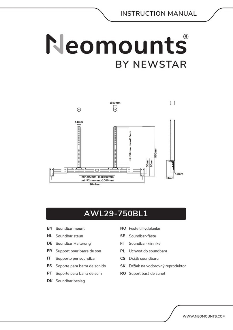 New Star Neomounts AWL29-750BL1 User manual New Star Neomounts AWL29-750BL1 User manual