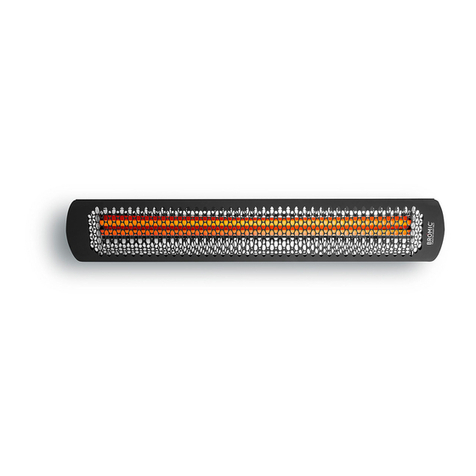 Bromic Heating Tungsten 2000W Installation, instruction and service manual Bromic Heating Tungsten 2000W Installation, instruction and service manual