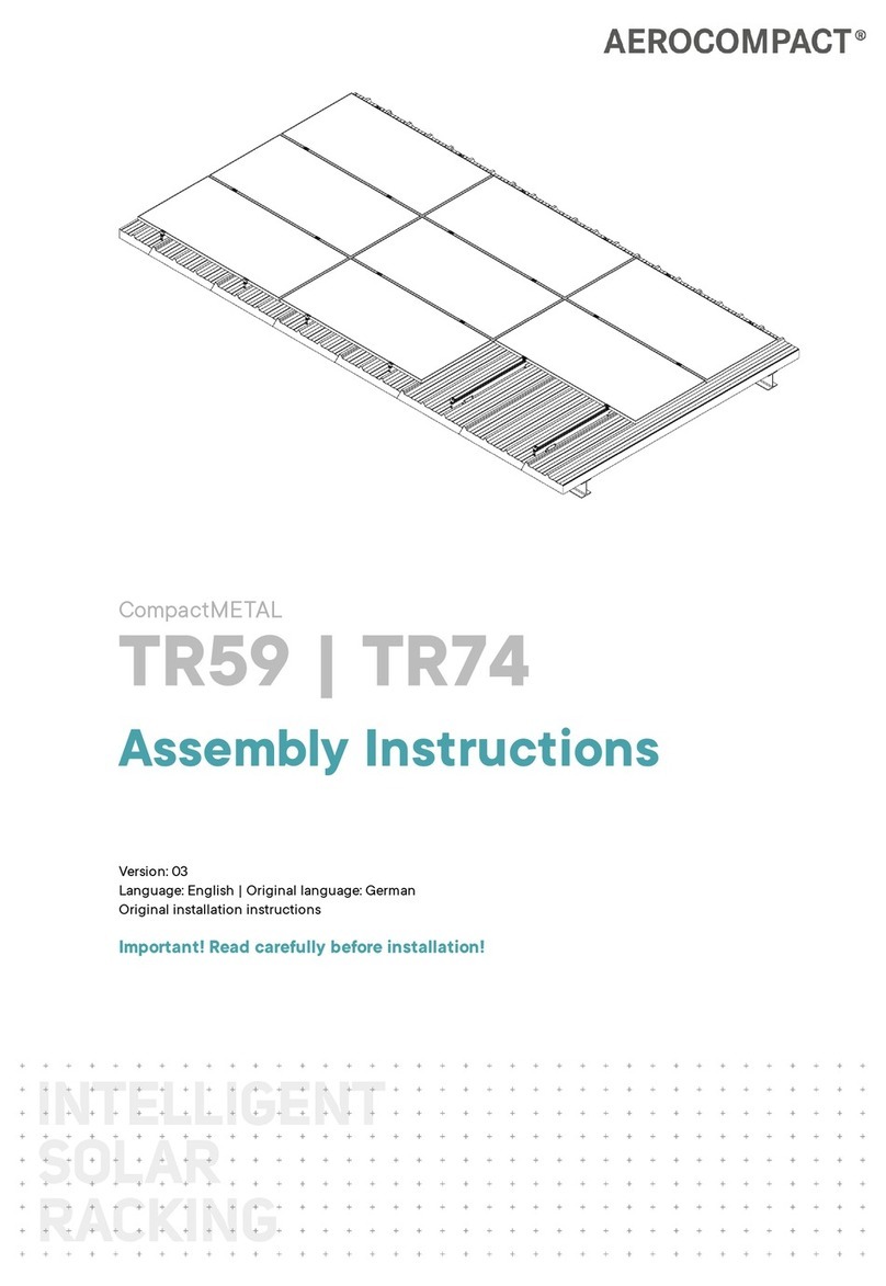AEROCOMPACT CompactMETAL TR59 Assembly instructions
