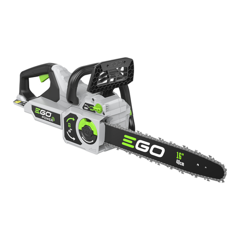 Ego Power+ CS1610E User manual Ego Power+ CS1610E User manual