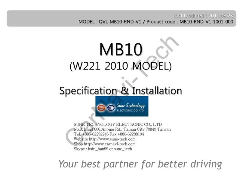 Sune Technology MB10 User manual Sune Technology MB10 User manual