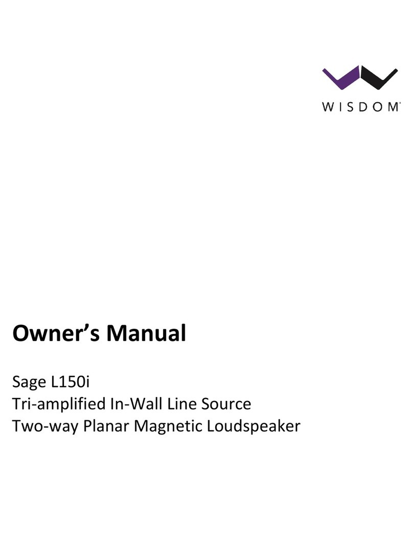 Wisdom Sage L150i owner's manual