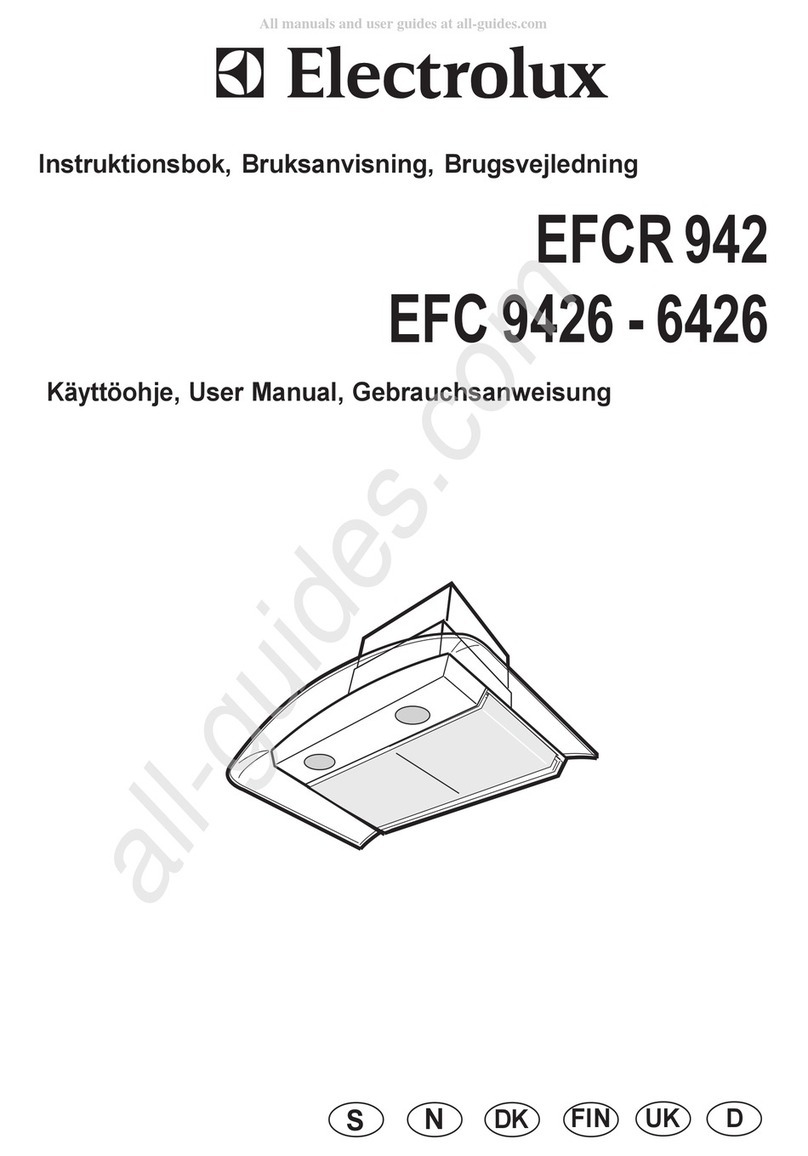 Electrolux EFCR 942 User manual Electrolux EFCR 942 User manual