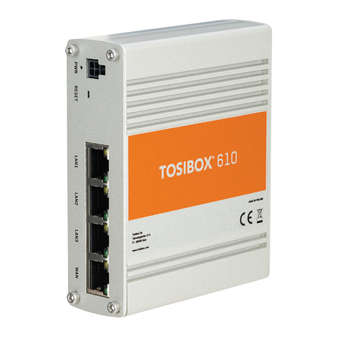 Tosibox 610 User manual