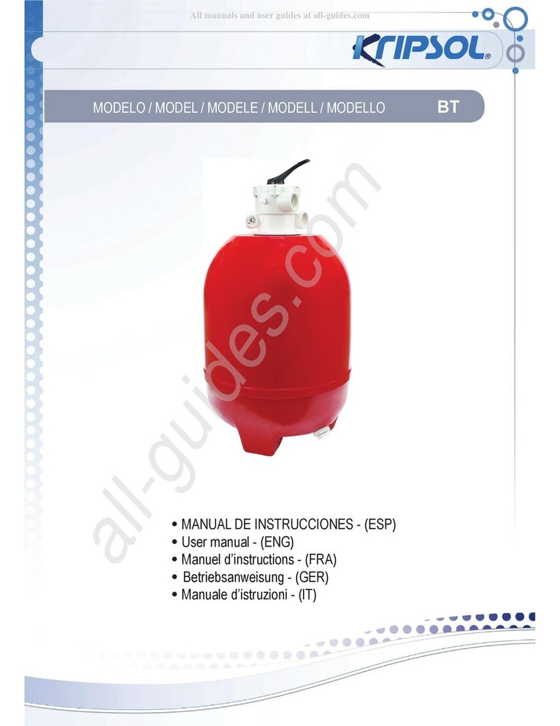 Kripsol BT Series User manual