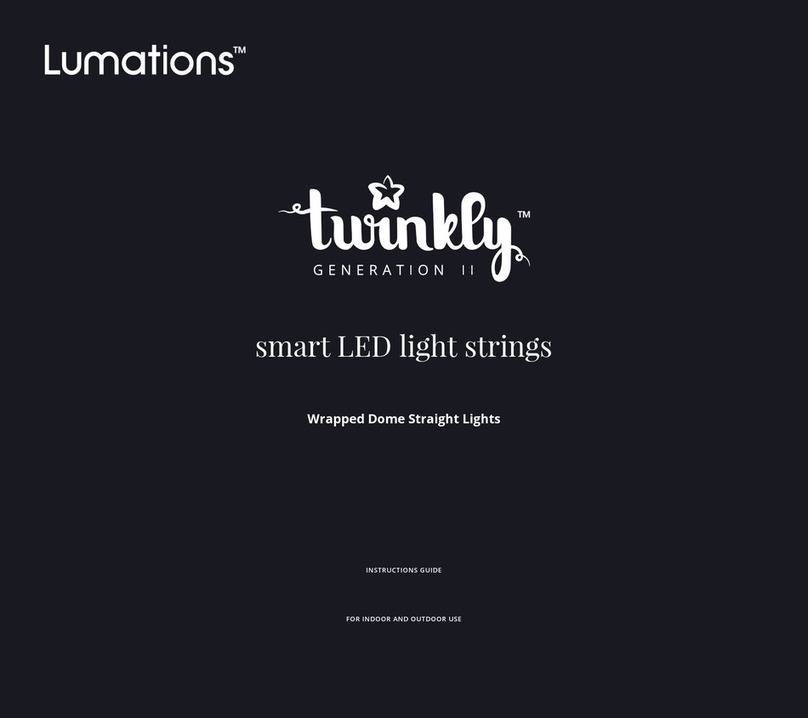 Twinkly Lumations Generation II Instruction guide