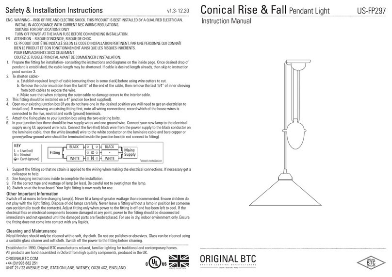 Original BTC US-FP297 instruction manual