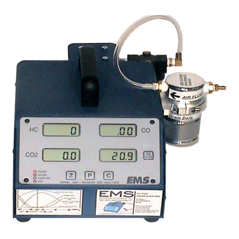 EMS 5001 Operator's manual