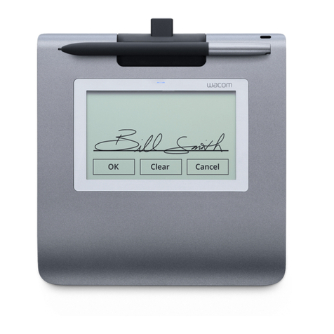 Wacom STU-430 User manual