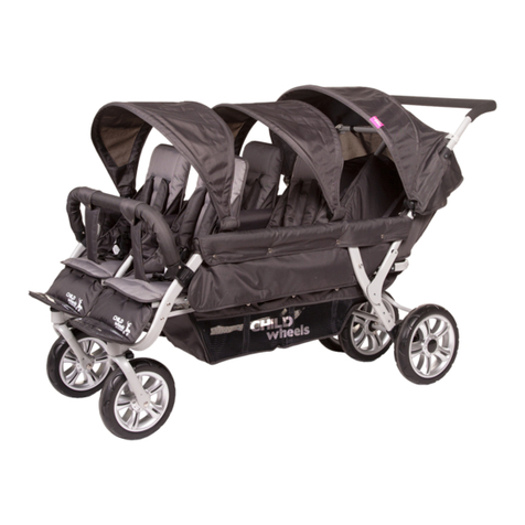 CHILDHOME CHILD WHEELS CWSIX Instructions for use