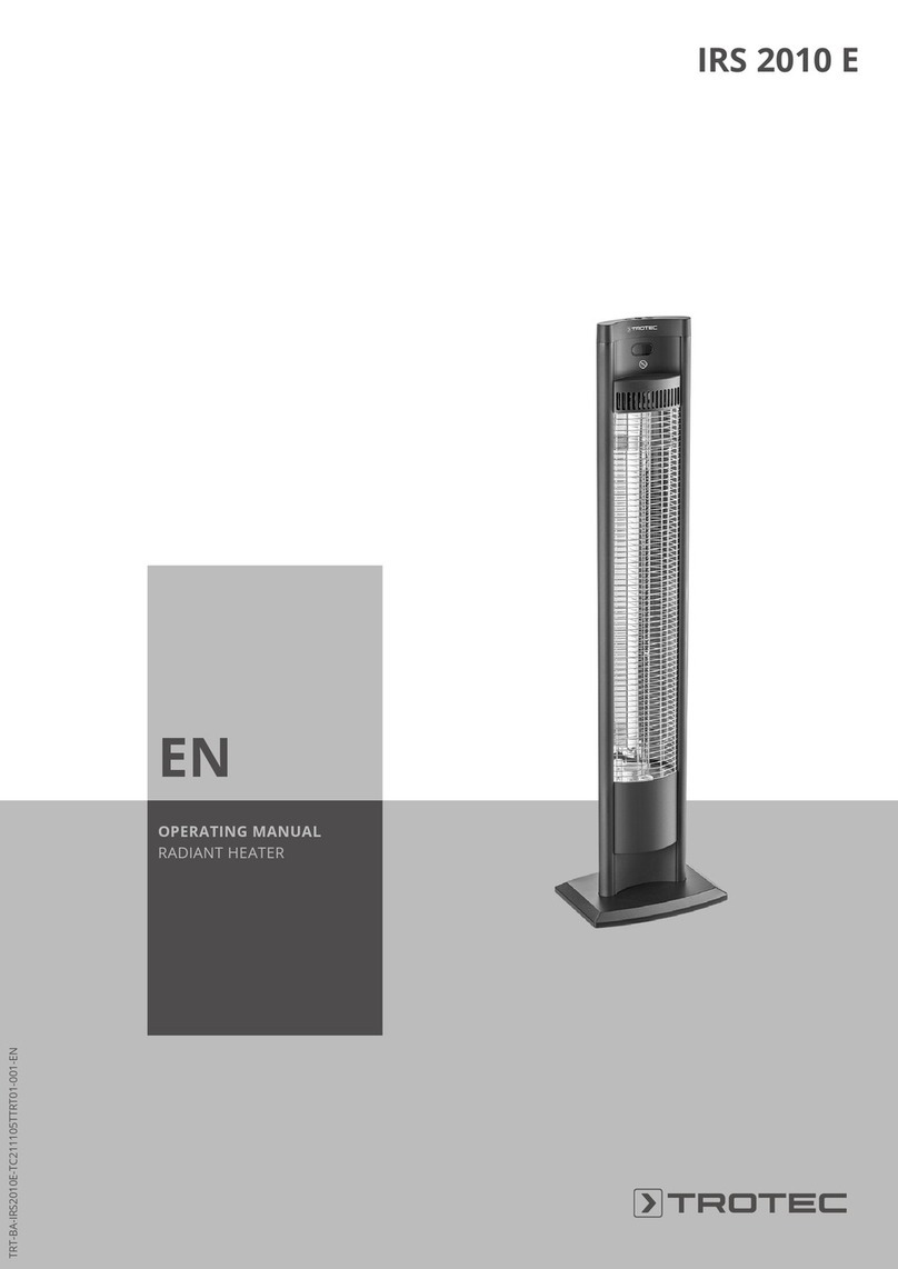 Trotec IRS 2010 E User manual