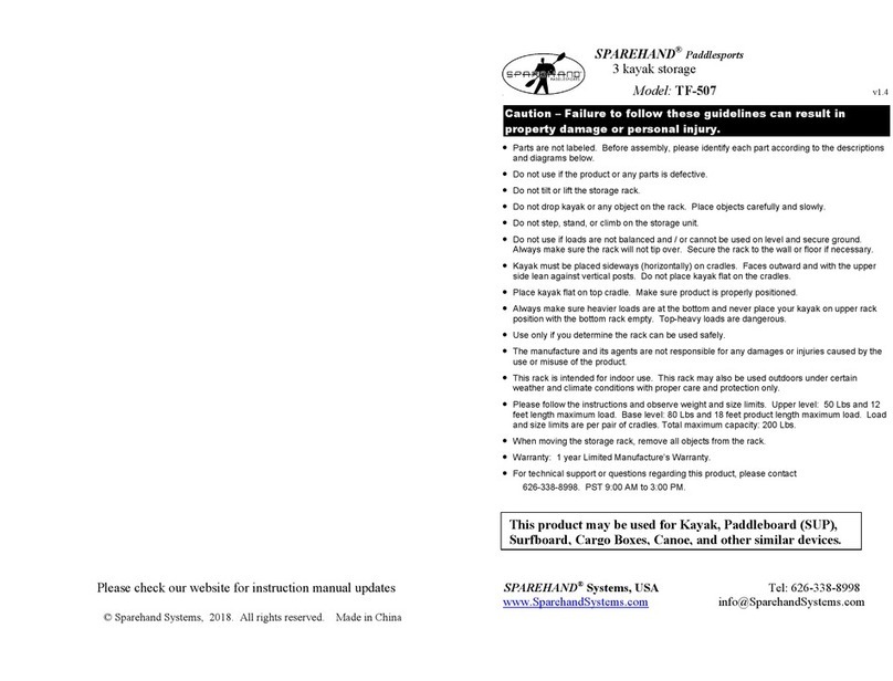 Sparehand Systems TF-507 manual