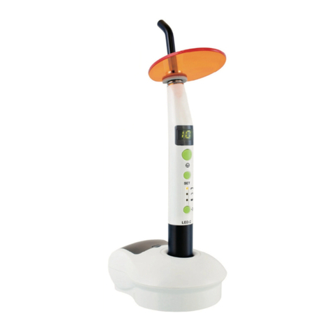 Guilin Woodpecker Medical Instrument CURING LIGHT LED.C user manual Guilin Woodpecker Medical Instrument CURING LIGHT LED.C user manual