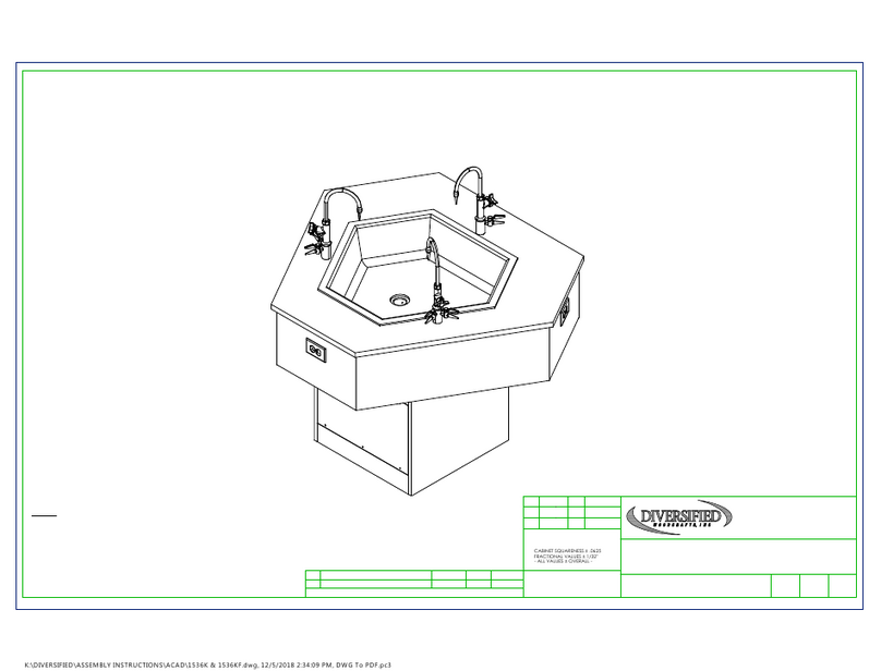 DIVERSIFIED WOODCRAFTS 1536K Assembly instructions