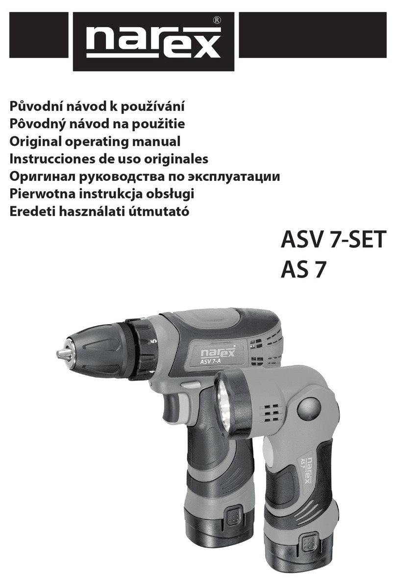 Narex ASV 7-SET Original operating manual