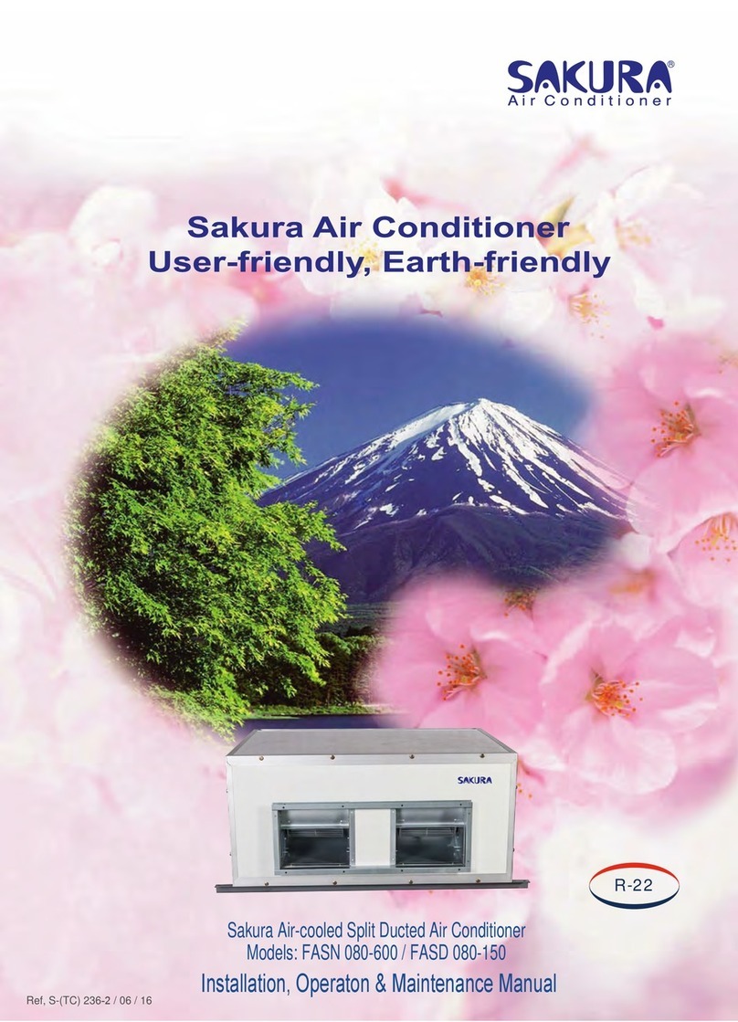Sakura FASN 080-600 User manual
