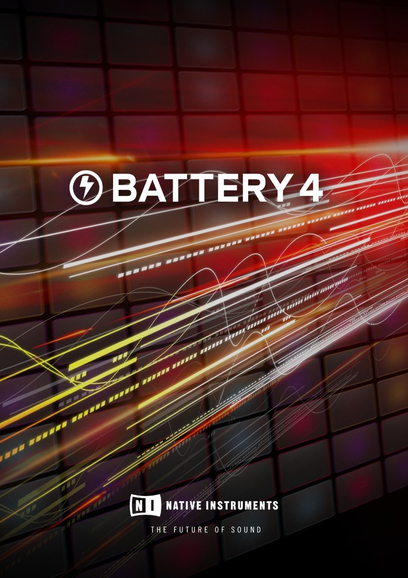 Native Instruments BATTERY 4 User manual