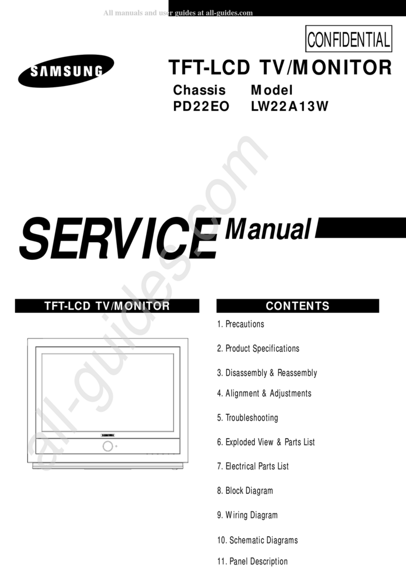 Samsung LW22A13W User manual