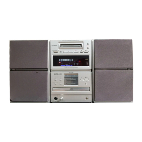 Sharp MD-X5H User manual