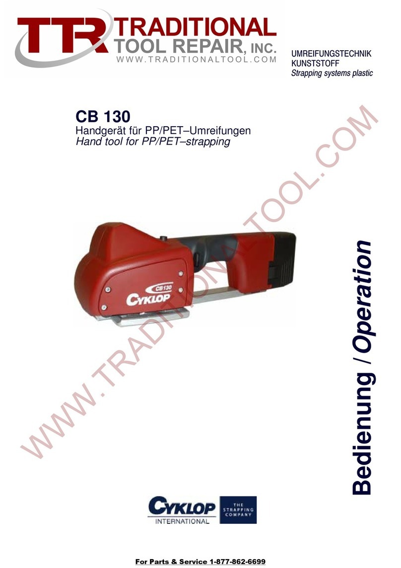 CYKLOP CB 130 Operation manual