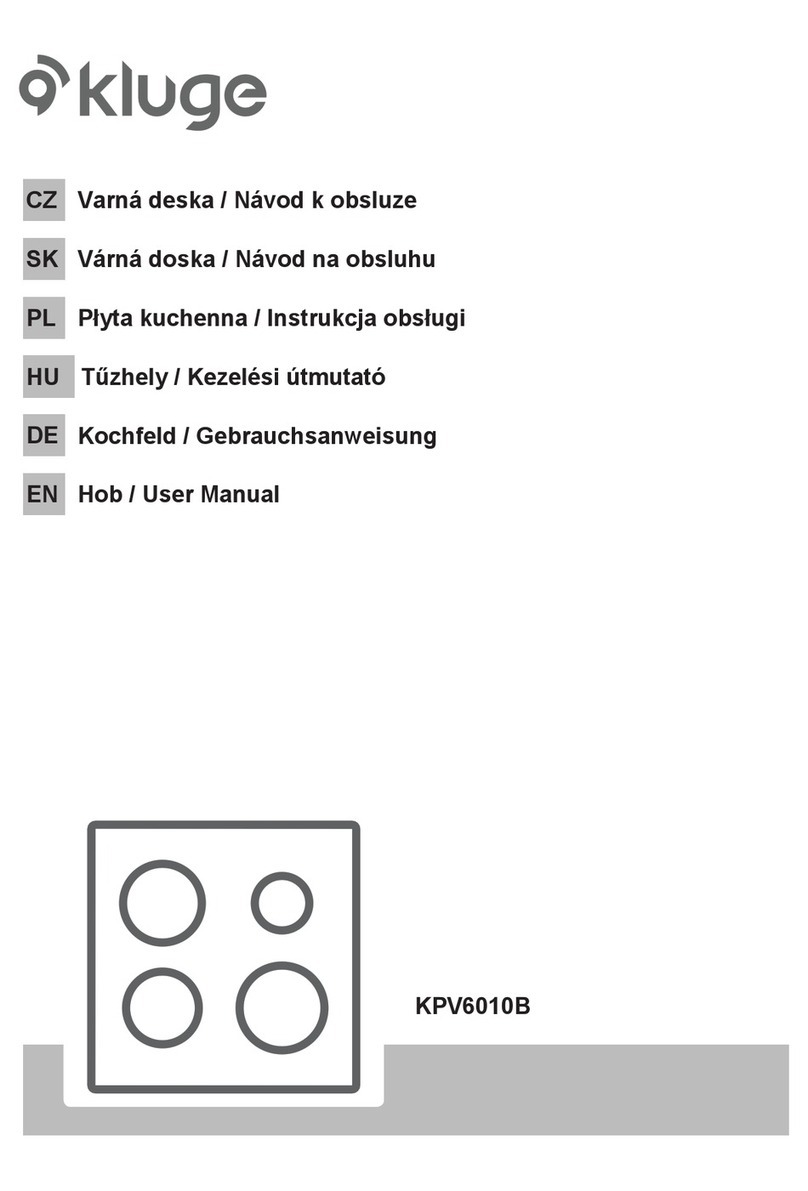 KLUGE KPV6010B User manual