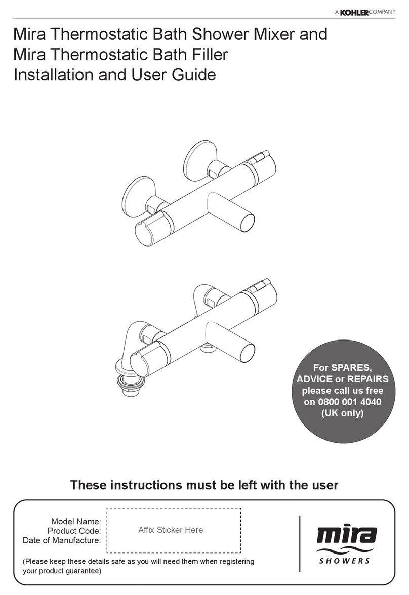 Kohler Mira H06C User manual Kohler Mira H06C User manual