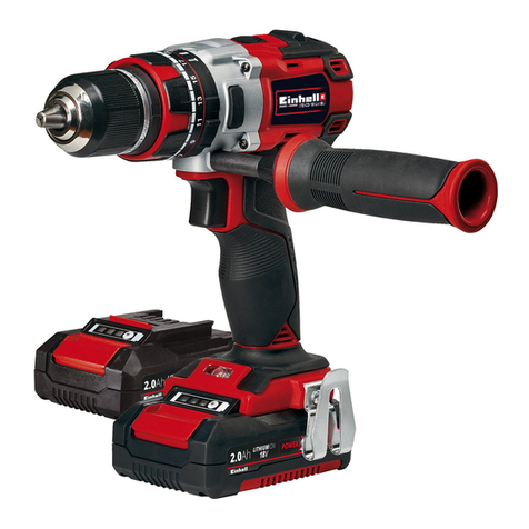 EINHELL TP-CD 18 Li BL-Solo User manual