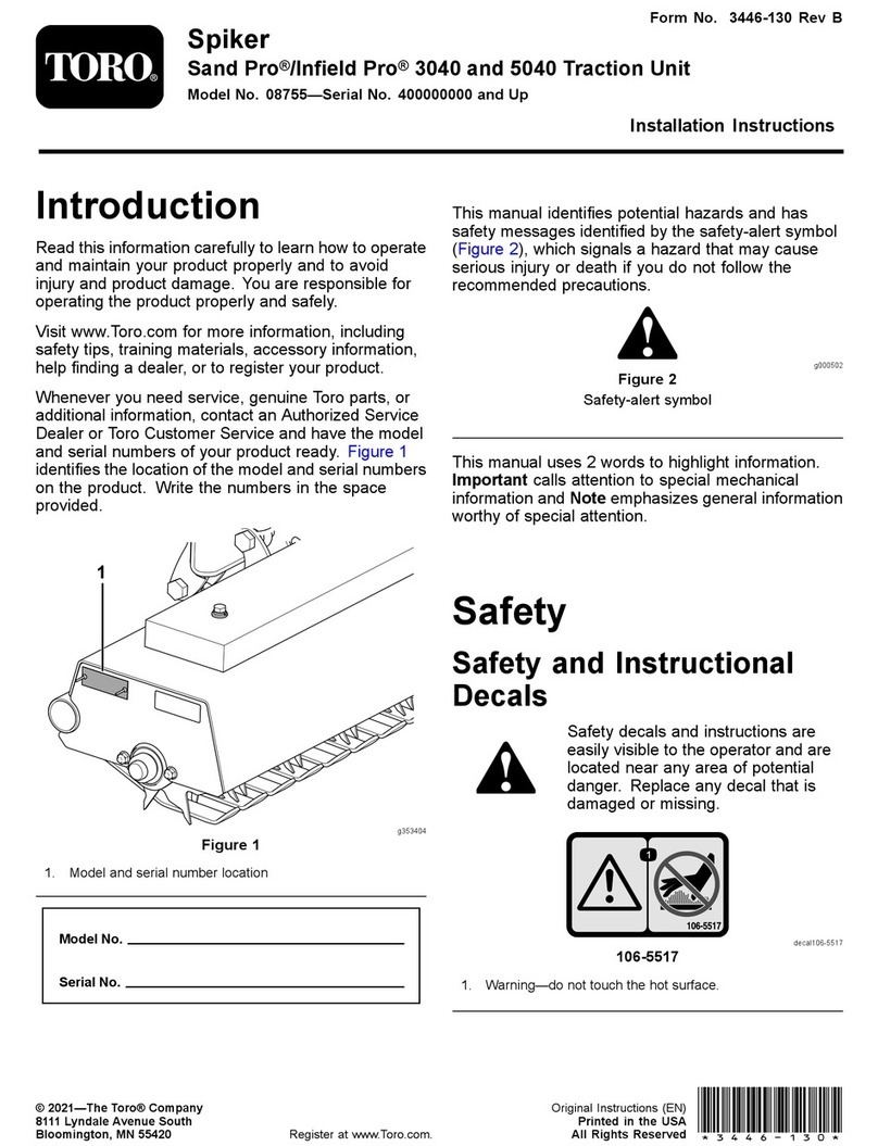 Toro 08755 User manual