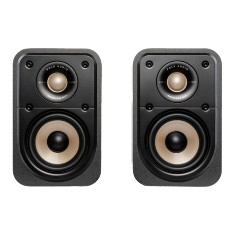 Polk Mono Signature Elite Series owner's manual