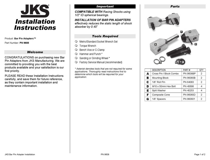 JKS 9608 User manual