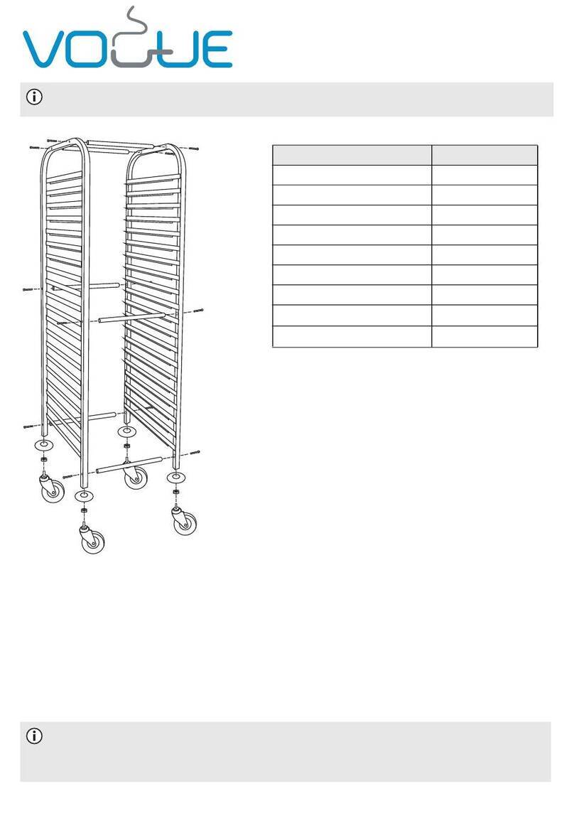 Vogue U376 Assembly instructions