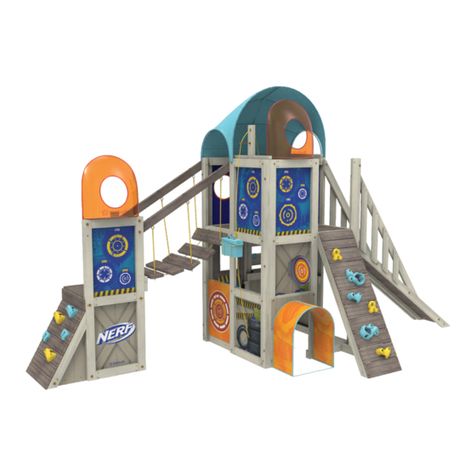 KidKraft BILT COMMAND BASE BATTLE FORT User manual