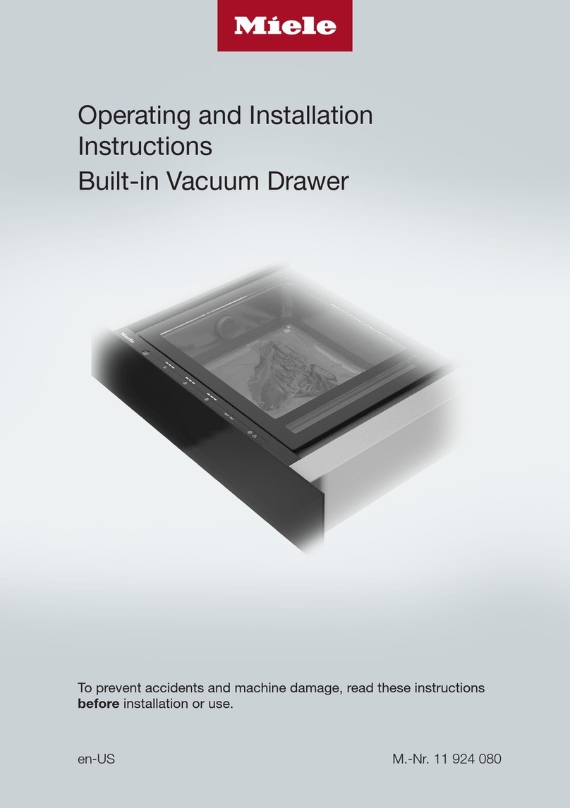Miele EVS 7010 User manual